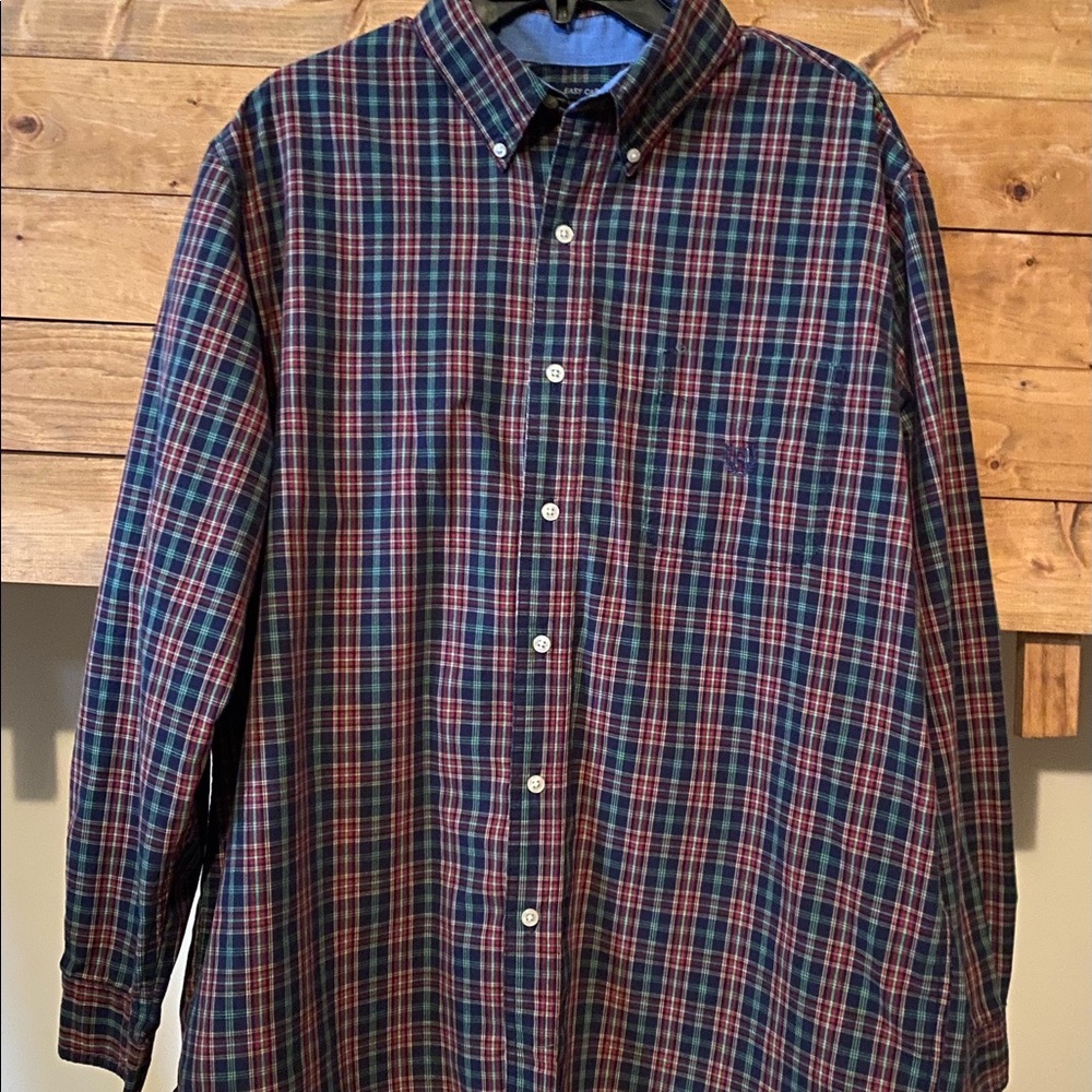 Chaps Men’s Button Down Long Sleeve Shirt